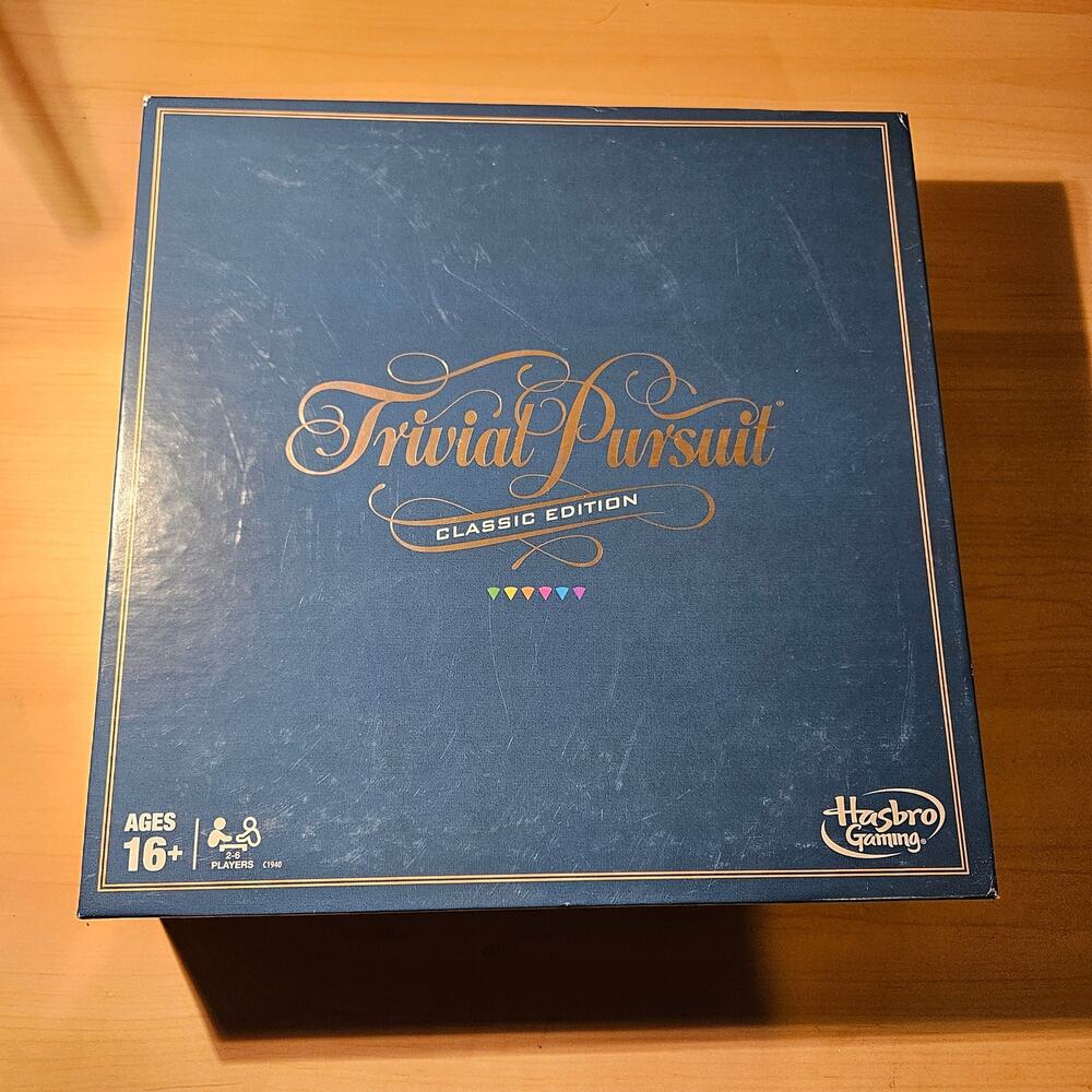 Hasbro Gaming Trivial Pursuit Classic Edition Board Game- 2016